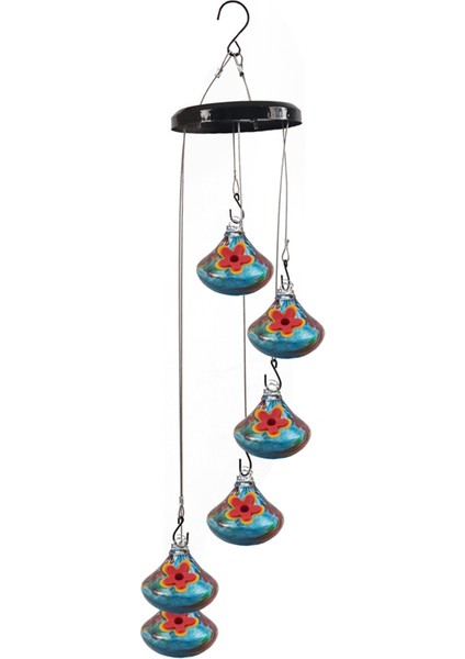 Büyüleyici rüzgar çanları kuş besleyicileri, izleme için rüzgar zil kuş besleyici, açık havada kuş besleyicileri, SD-02 (Yurt Dışından)