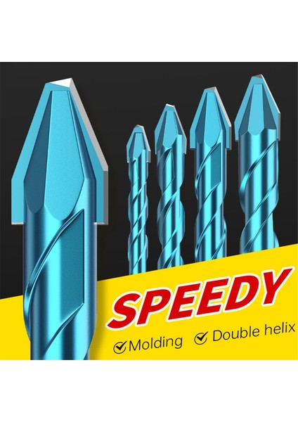 10PCS Fayans Biti Mavi Kürek Matkap Ucu Seti Yüksek Sertlik Eksantrik Matkap Kablosuz Matkap Elektrikli Aletler Aksesuarlar 10MM (Yurt Dışından) indirimleri