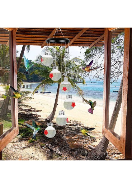 Kuş besleyicileri, rüzgar çanları kuş besleyicileri, açık havada asılı karınca ve arı geçirmez kuş besleyicileri açık havada (Yurt Dışından) fiyatları