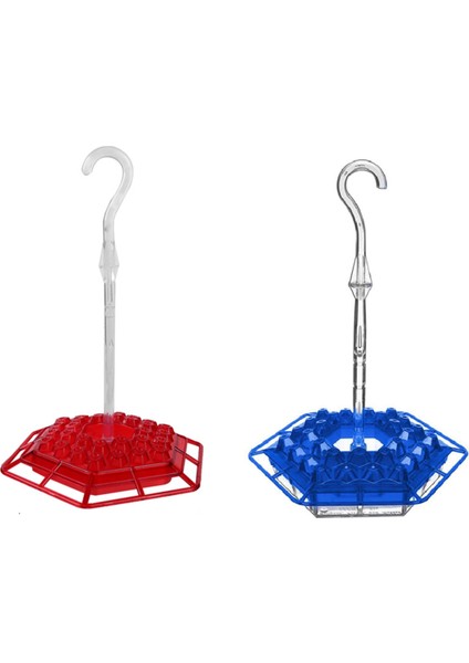 Dışarıda asılı asma karınca ve arı kanıtı bahçe kuş besleyici için kanca ile asma altıgen kuş besleyici (Yurt Dışından) indirimleri