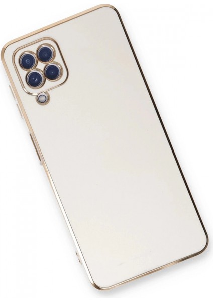 Samsung Galaxy A22 Kılıf Volet Silikon - Beyaz modelleri