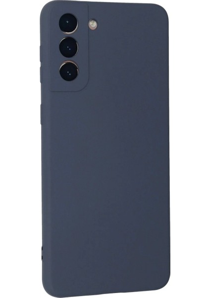 Samsung Galaxy S21 Plus Kılıf Nano Içi Kadife Silikon - Gri modelleri