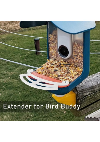 Kuş arkadaşı için levrek vidalı kuş besleyici, kuş arkadaşı aksesuarlar uzatma levrek (Yurt Dışından) fırsatları