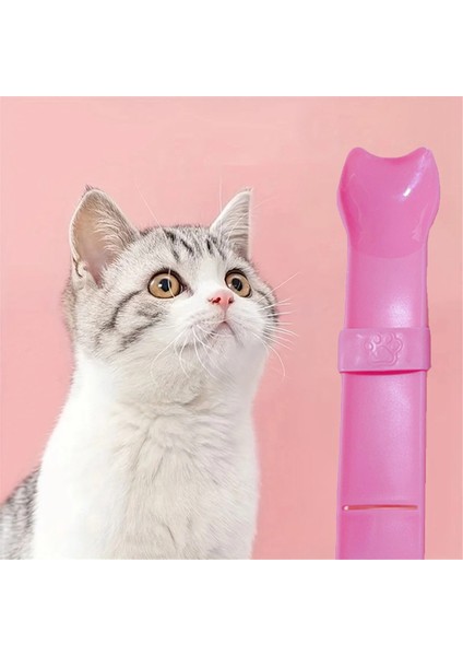 Kedi erişte sıkma kaşık, kedi erişte besleyici, ıslak kedi atıştırmalıklarını yalama için uygun, evcil hayvan atıştırmalık besleme aletleri, evcil hayvan malzemeleri (Yurt Dışından) fırsatları