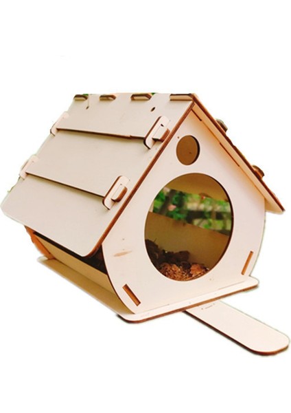 Levrek Kuş Besleyici Evli Kuş Yuvası Kuş Yuvası Açık Bahçe Avlu Dekorasyonu için uygun (Yurt Dışından)