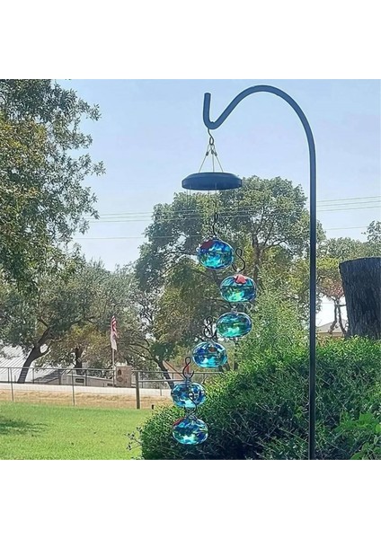 Büyüleyici rüzgar çanları dış mekan için kuş besleyicileri, dış bahçe dekoru turuncu+mavi için kuş besleyici topu (Yurt Dışından) fırsatları