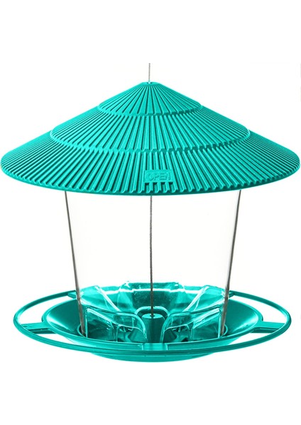 Kuş Besleyiciler Açık havada asılı Sincap Kanıtı Kolay Temiz ve Doldur Ayarlanabilir Besleyici Çoklu Delik Dağıtıcı Tutucu Gıda C (Yurt Dışından)