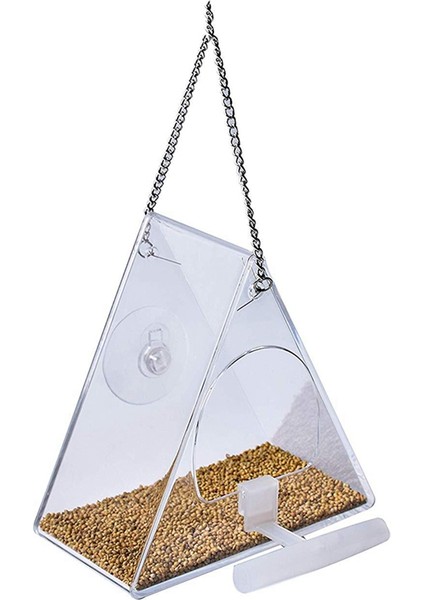 Kuş Besleyici Ayak Besleme Aracı Açık Kuş Besleyici Asma Fındık Besleme Çoklu Delik Dispanser Tutucu Gıda Konteyneri (Yurt Dışından)