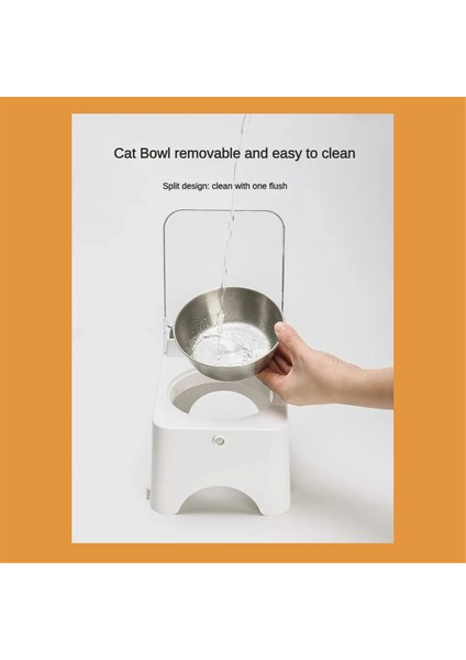 Kızılötesi Sensörlü Akıllı Kedi Kasesi Otomatik Kapak - Kediler ve Köpekler İçin Anti -Fare Pet Besleyici Gıda Dağıtıcısı (Yurt Dışından) indirimleri