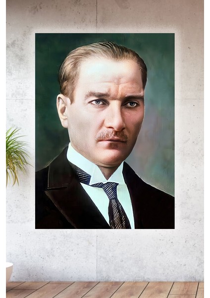 Metal Baskılı Atatürk Koleksiyonu Tablo No 31 - 15 cm x 20 cm