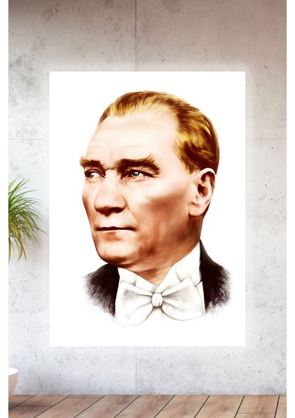 Metal Baskılı Atatürk Koleksiyonu Tablo No 35 - 15 cm x 20 cm