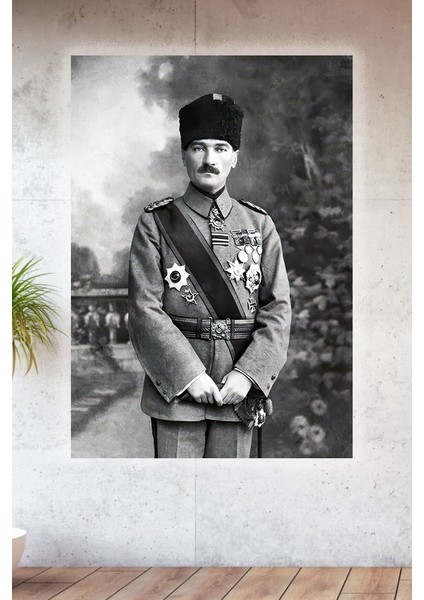 Metal Baskılı Atatürk Koleksiyonu Tablo No 42 - 15 cm x 20 cm