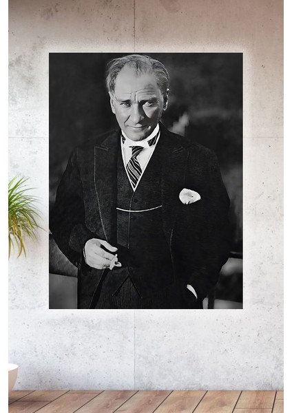 Metal Baskılı Atatürk Koleksiyonu Tablo No 43 - 15 cm x 20 cm