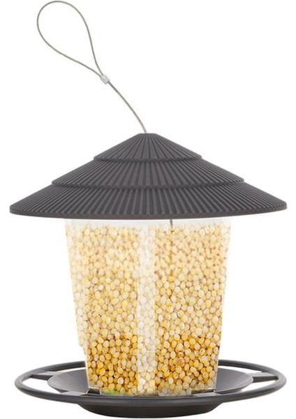 Kuş Besleyici Açık havada Asılı Ağır Hava Direnci Kuş severler için Yaban Kuş Besleyici Fikirleri Yemek-A (Yurt Dışından)