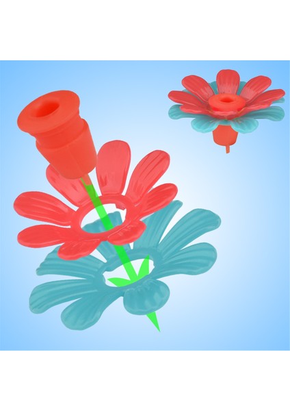 Kuş besleyici çiçekler, set kuş asılı besleme portları yedek parçalar kuş besleyici için kuş besleyici B için (Yurt Dışından) fırsatları