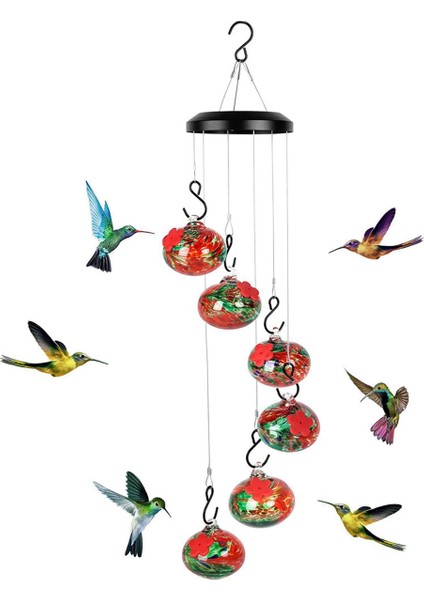 3pcs rüzgar çanları açık havada asma karınca ve arı kanıtı için kuş besleyicileri, asla sızıntı, dış için mükemmel bahçe dekoru (Yurt Dışından) fiyatları