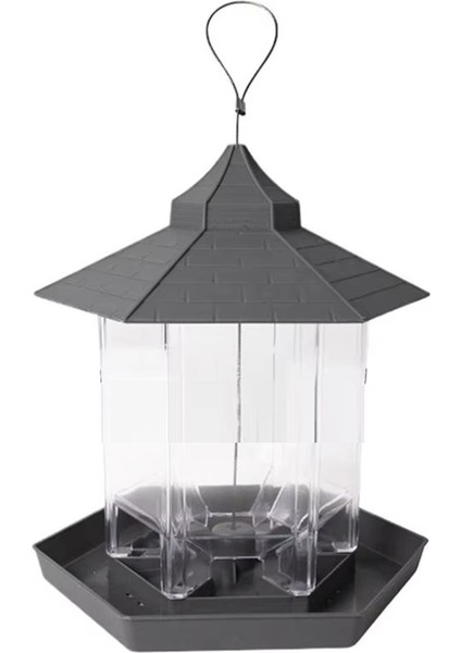 Vahşi Kuş Besleyiciler Çabuk Kuş Besleyici Besleme Kasesi Bahçe B için 6 Besleme Portu ile Büyük Kapasite Asma İstasyonu (Yurt Dışından)