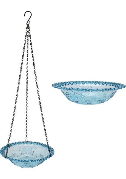 2 katmanlı çiçek tasarımı ile arı besleyici, Kelebek Banyosu Kuş Yemek Tepsisi beslemek için Asılı Arı Sulama İstasyonu (Yurt Dışından) modelleri