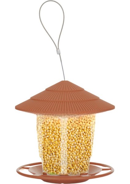 Kuş Besleyici Açık havada asılı Hava Direnci Asılı Kuş Aşıklar için Yaban Kuş Besleyici Fikirleri Gıda-B (Yurt Dışından)