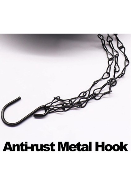 Asılı Kuş Besleyici Tepsisi Su Düzenli Plastik Kuş Banyosu Tepsisi ve Besleyici Dışarı için Yok Kuş Besleyici Askı (Yurt Dışından) indirimleri