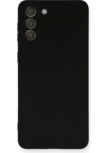 Samsung Galaxy S21 Plus Kılıf Nano Içi Kadife Silikon - Siyah