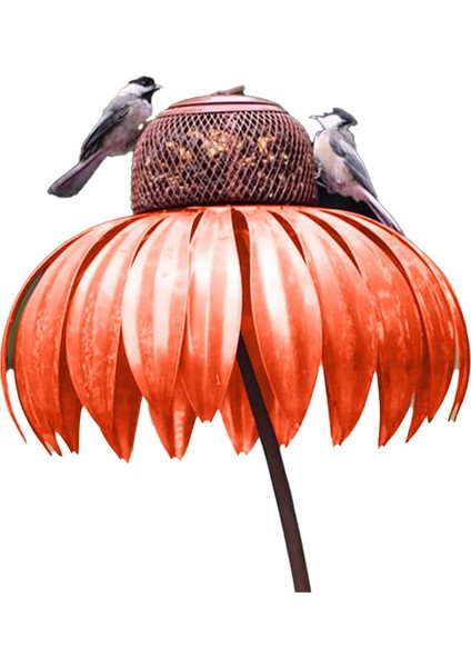 Besleyici Şişe Stand Açık Bahçe Çiçek Şeklinde Kuş Besleyici (Yurt Dışından)