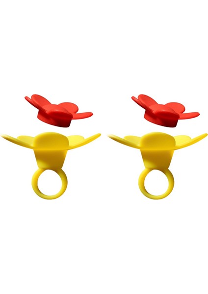 2pcs dış mekan için çiçek kuş bilek besleyici ile kuş el besleyici, kuş besleme aletleri (Yurt Dışından)