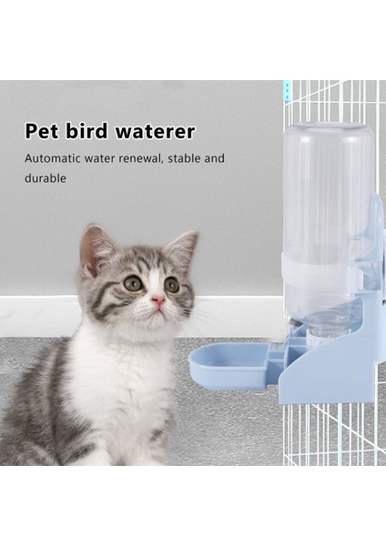500ml Pet Papağan Kuşlar İçen güvercin tavşan içme suyu besleyici kase kedi köpek kafesi asılı su dağıtıcı cihaz (Yurt Dışından) fiyatları