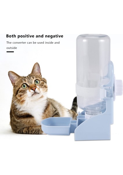 500ml Pet Papağan Kuşlar İçen güvercin tavşan içme suyu besleyici kase kedi köpek kafesi asılı su dağıtıcı cihaz (Yurt Dışından) fırsatları