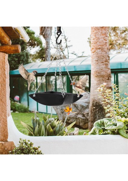 Kuş besleyici tepsisi asılı kuş su tepsisi bahçe kuş besleyici açık veranda asılı kuş besleyici yeşil (Yurt Dışından) fırsatları
