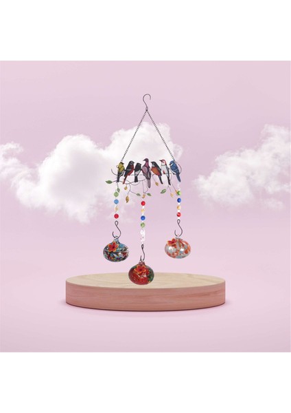 Büyüleyici rüzgar çanları kuş besleyicileri, açık havada asılı karınca ve arı için kuş besleyicileri (Yurt Dışından) indirimleri