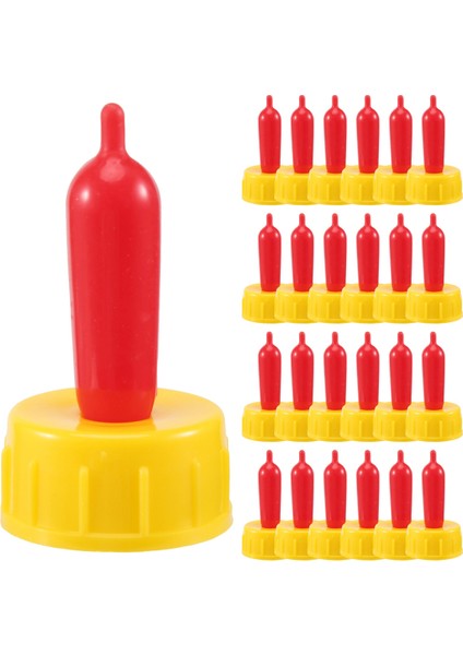 Hemşirelik Kuzular ve Keçi Çocukları için 25 PCS Pritchard meme uçları (Yurt Dışından)