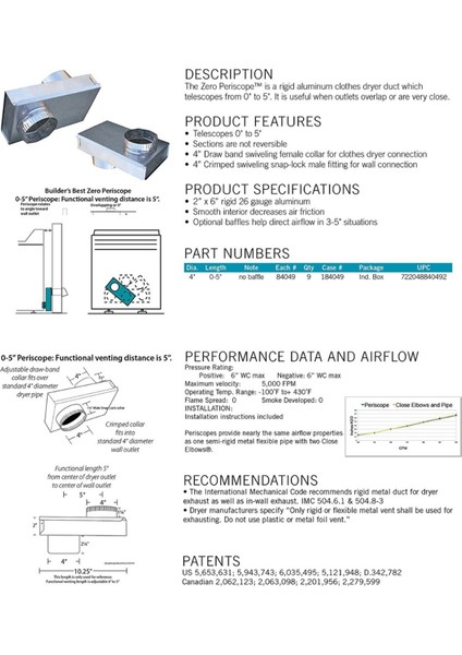 Kurutma Makinesi Havalandırma Periskobu Kurutma Makinesi Havalandırma Adaptörü Hortumun Katlanmasını ve Tıkanmasını Önleyin Kurutma Makinesi Yedek Parçaları (Yurt Dışından) fırsatları