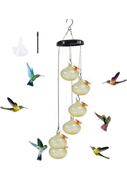 Büyüleyici rüzgar çanları sinek kuşu besleyicileri büyüleyici rüzgar çanları sinek kuşu besleyicileri rüzgarda sinek kuşu besleyici, d (Yurt Dışından)
