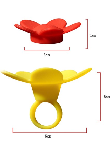 2pcs şapka ağzı klip yüzük çift amaçlı çiçek kuş besleyici kuş besleyici dış mekan çeken eser (Yurt Dışından) fiyatları