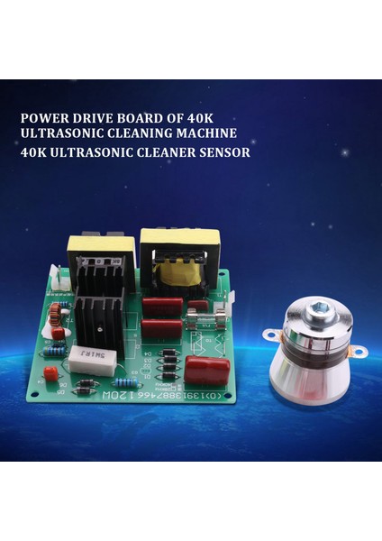 Ac 110V 100W 40K Ultrasonik Temizleyici Güç Sürücü Kartı + 1 Adet 60W 40K Ultrasonik Temizleme Makineleri Için Dönüştürücü (Yurt Dışından) fiyatları
