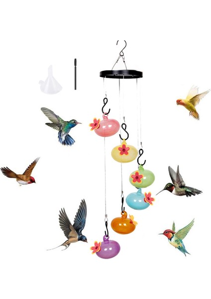 Büyüleyici rüzgar çanları sinek kuşu besleyicileri büyüleyici rüzgar çanları sinek kuşu besleyicileri rüzgarda sinek kuşu besleyici, bir (Yurt Dışından)
