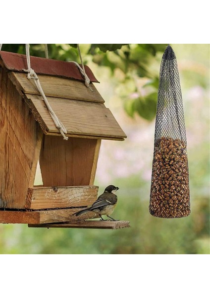 Kuş Besleyiciler Asılı Tip Açık Kuş Besleyici Çanta Şifrelemesi Net Çanta Asma Besleyiciler Bahçe Dekoru için Pencereyi Görüntüle (Yurt Dışından) fiyatları