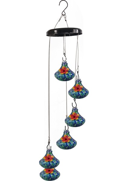 Büyüleyici rüzgar çanları kuş besleyicileri, izleme için rüzgar zil kuş besleyici, açık havada kuş besleyicileri, SD-03 (Yurt Dışından)