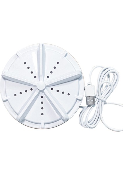 Taşınabilir Çamaşır Makinesi Ultrasonik Türbinli Mini Çamaşır Makinesi, Ev Seyahat Karavan Dairesi Için Vantuzlu (Yurt Dışından)