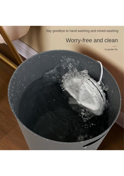 Taşınabilir Çamaşır Makinesi Ultrasonik Türbinli Mini Çamaşır Makinesi, Ev Seyahat Karavan Dairesi Için Vantuzlu (Yurt Dışından) fiyatları