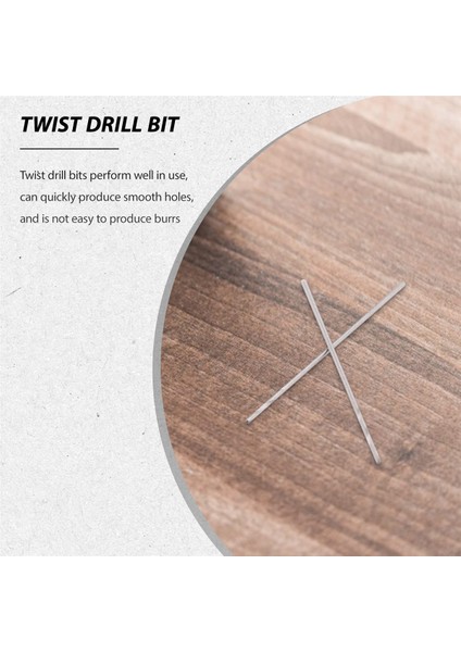 20 Adet 0 5mm Çapında Düz Saplı Metal Spiral Bükülme Matkap Ucu (Yurt Dışından) indirimleri