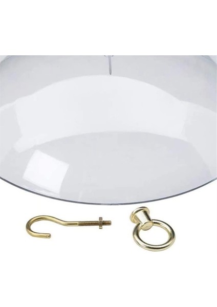 2pcs anti-squirrel kuş besleyicileri koruyucu kapak, kubbe koruyucu kubbe, asma kuş besleyicileri için yağmur koruyucu kapak, b (Yurt Dışından) modelleri