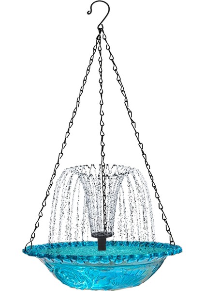 Güneş Çeşmesi ile Asılı Kuş Banyosu Güneş Kuş Banyosu Çeşmeleri Dış Mavi İçin Asılı Kuş Banyoları (Yurt Dışından) fırsatları