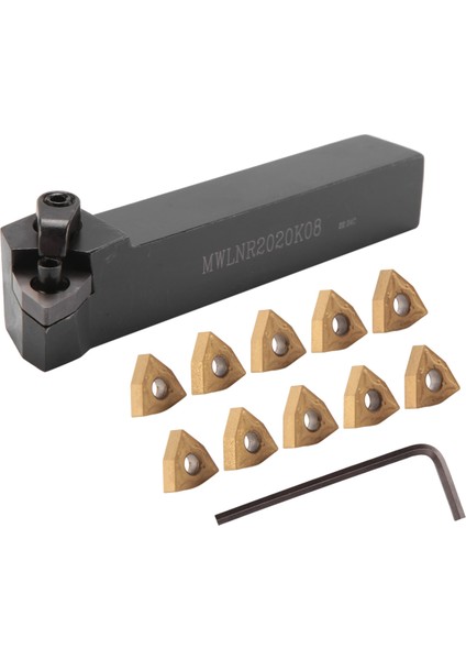 20MM Torna Dönüş Aracı Tutucu MWLNR2020K08 + 10 WNMG0804 Karbür Ekler Seti (Yurt Dışından) modelleri