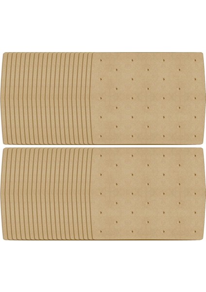 Ninja Foodi Grill 5'i 1 Arada AG301 4qt Hava Fritözü Için 200 Adet Hava Fritözü Kağıdı Hava Deliği Hava Fritözü Parşömen Kağıdı Kaplamaları (Yurt Dışından)