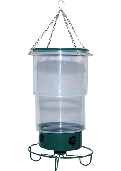 Yeni teleskopik süspansiyon kuş besleyici kuş evi avlu demir kuş besleyici modelleri (Yurt Dışından)