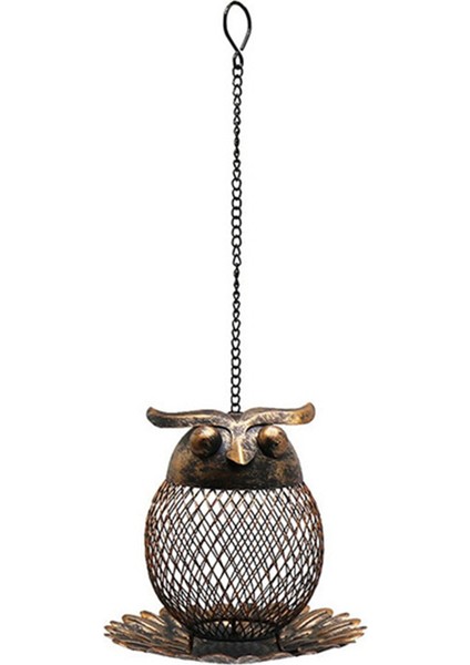 Baykuş Kuş Besleyici Asma Demir Yabani Kuş Besleyici Parrot Papakeet Aksesuarları Arka Bahçe Dekorasyon Hediyeleri (Yurt Dışından) modelleri