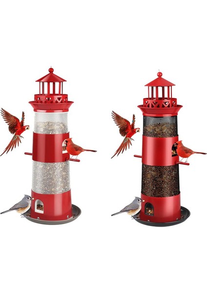 Açık havada asılı için kuş besleyicileri, dış için sincap geçirmez kuş, siyah için metal kuş tohumu (Yurt Dışından)