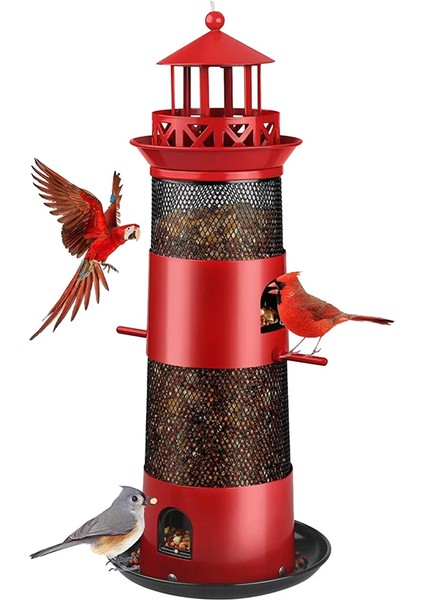 Açık havada asılı için kuş besleyicileri, dış için sincap geçirmez kuş, siyah için metal kuş tohumu (Yurt Dışından) fiyatları